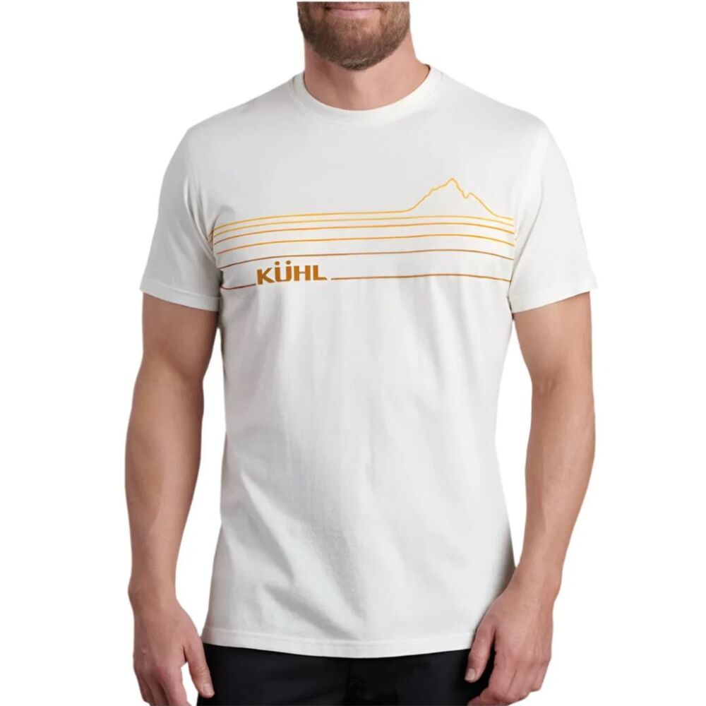 KÜHL’s MOUNTAIN LINES™ White 100% Wildfibre Klassik Fit T-shirt - Men's Size XL